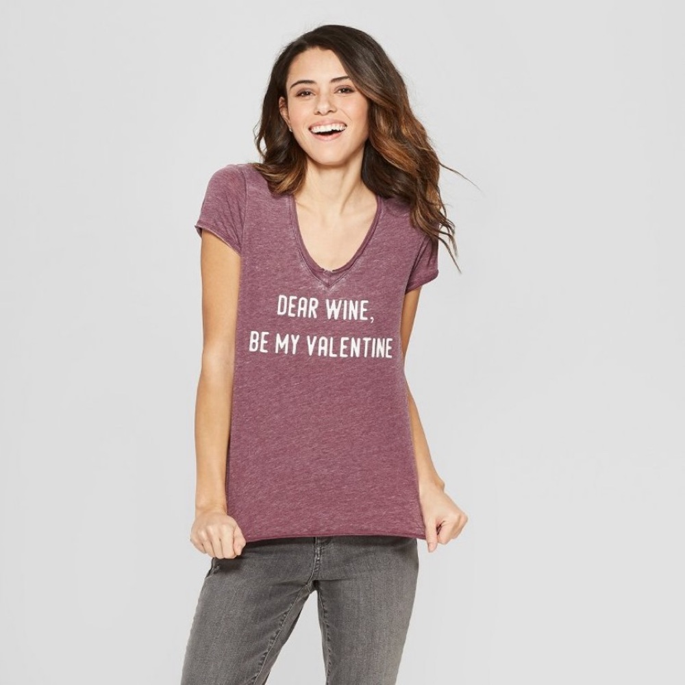 Ladies Valentine’s graphic tee (XL)
